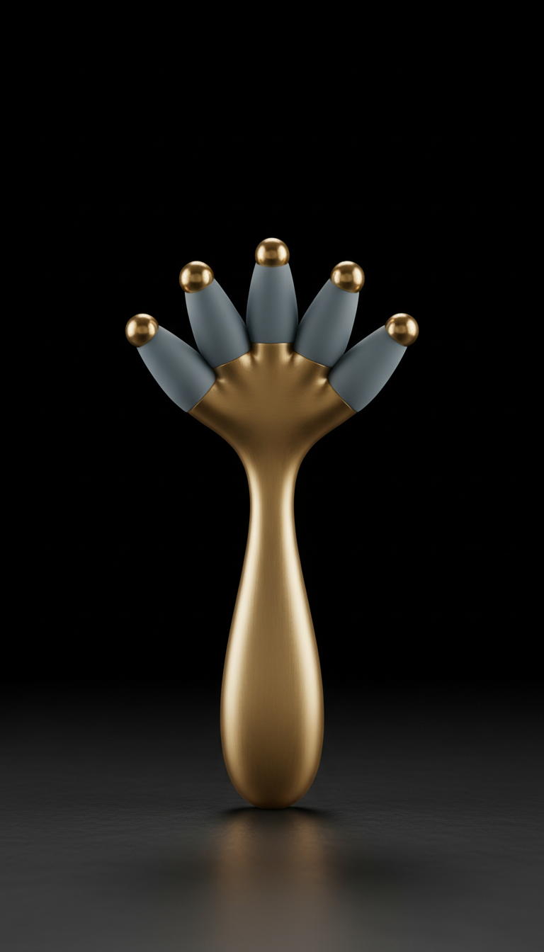 Ergonomic Duo-Texture Brush